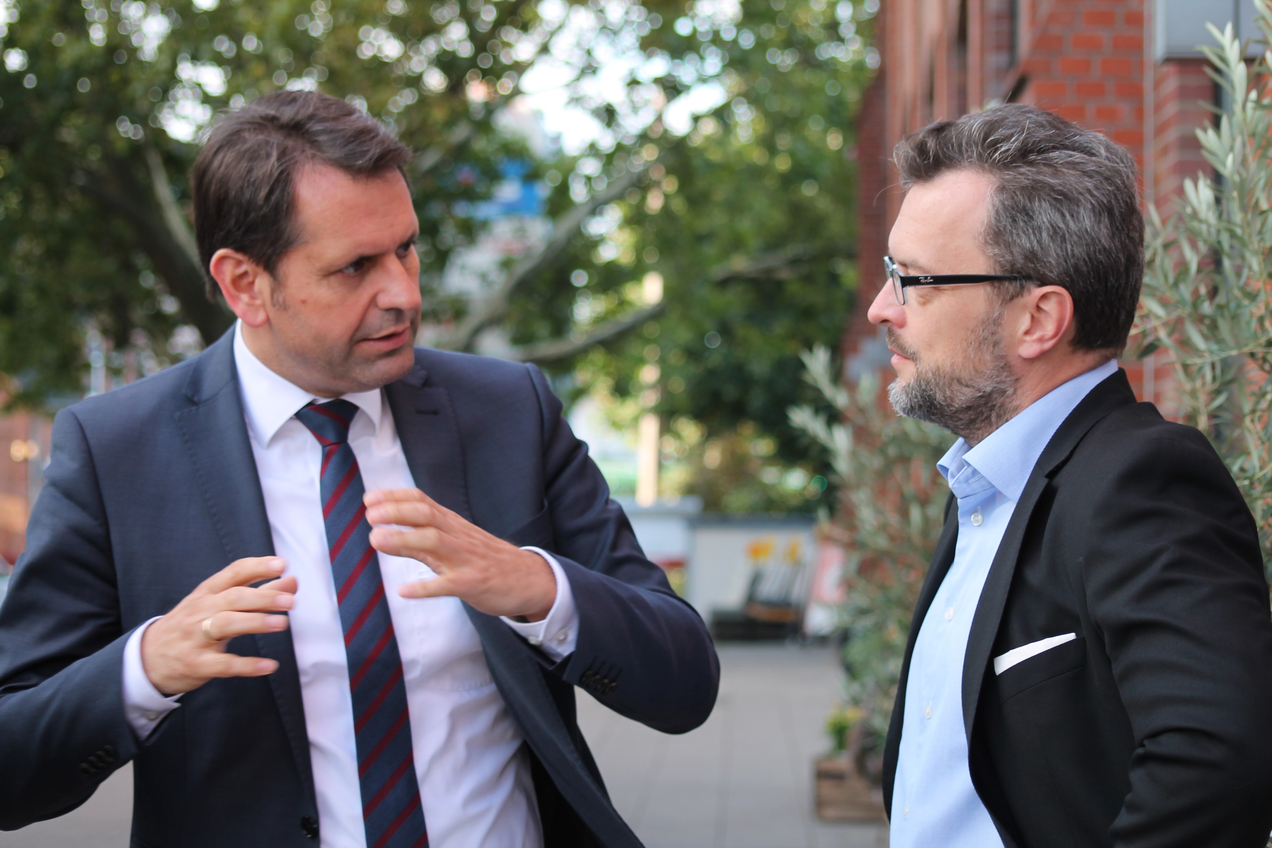 Olaf Lies zu Besuch in meinem Wahlkreis › Stephan Weil