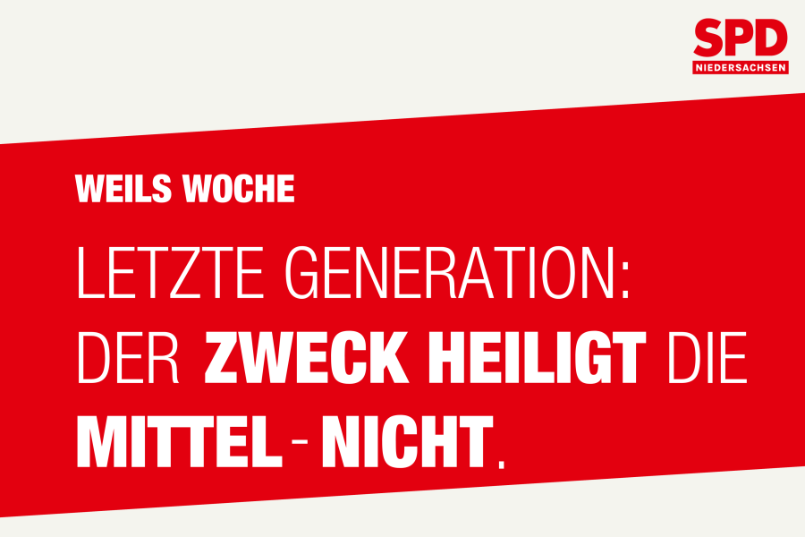 Der Zweck heiligt die Mittel – nicht.