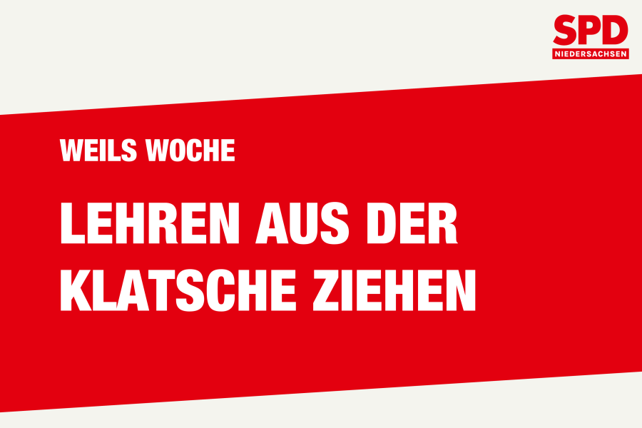 Lehren aus der Klatsche ziehen